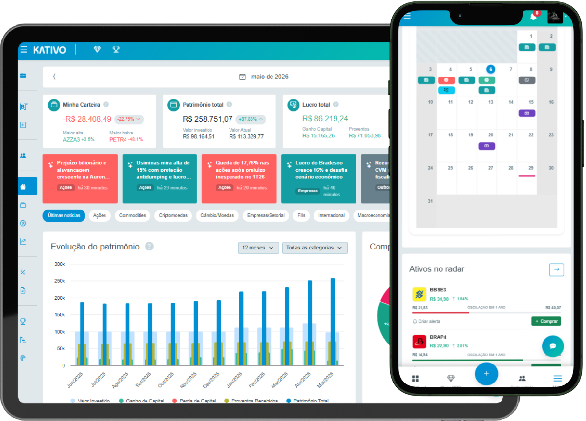 Kativo Desktop e Mobile
